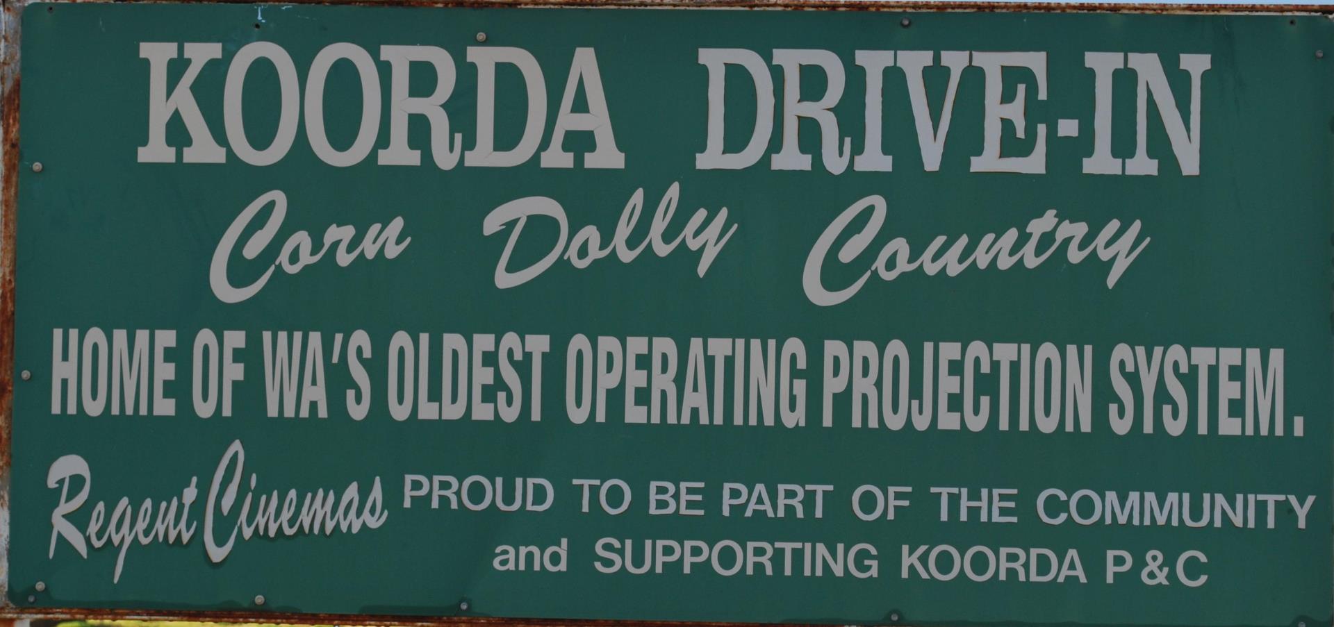 Picture of Koorda Drive-In Outdoor Cinema Sign